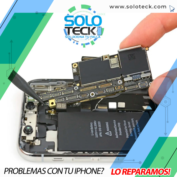 Soloteck Repara iPhone, iPad, Macbook y Laptops